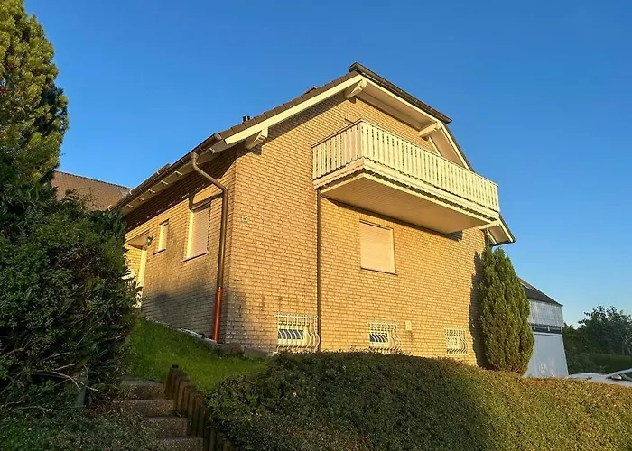 Bovenappartement In Met Balkon En Uitzicht Over Het Bos * وينتربرغ